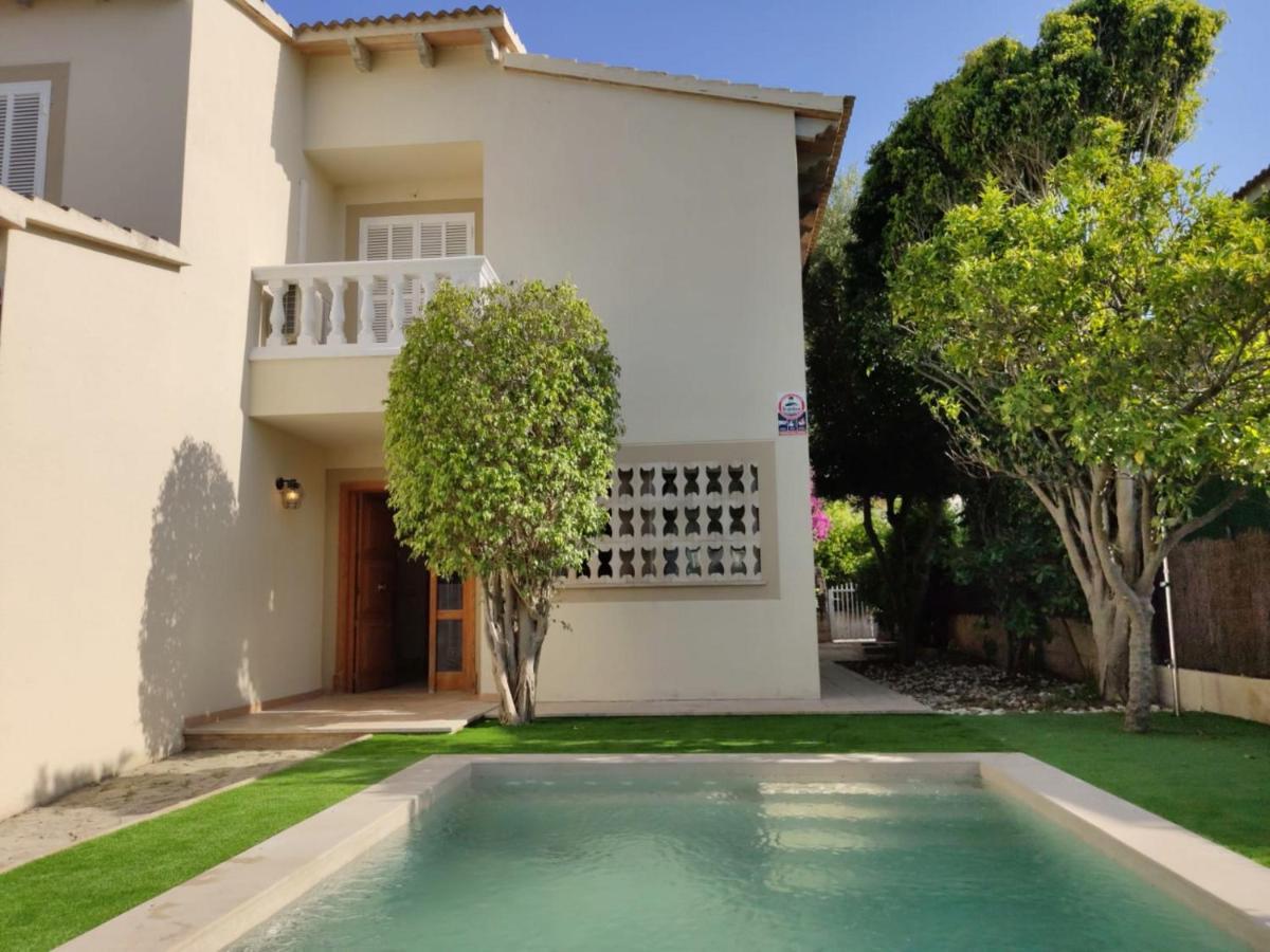Villa Eden Alcudia, Near The Beach With Pool 외부 사진